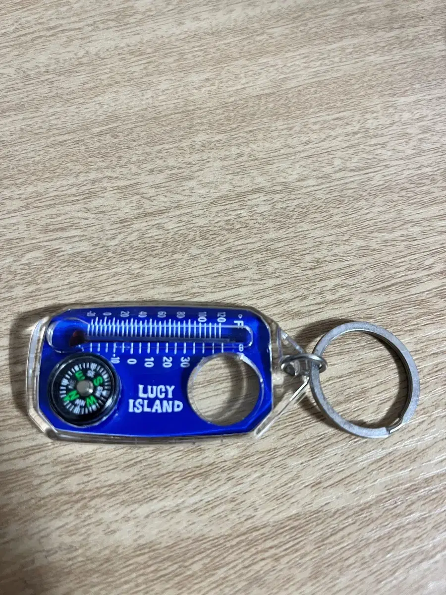 Lucy island keyring